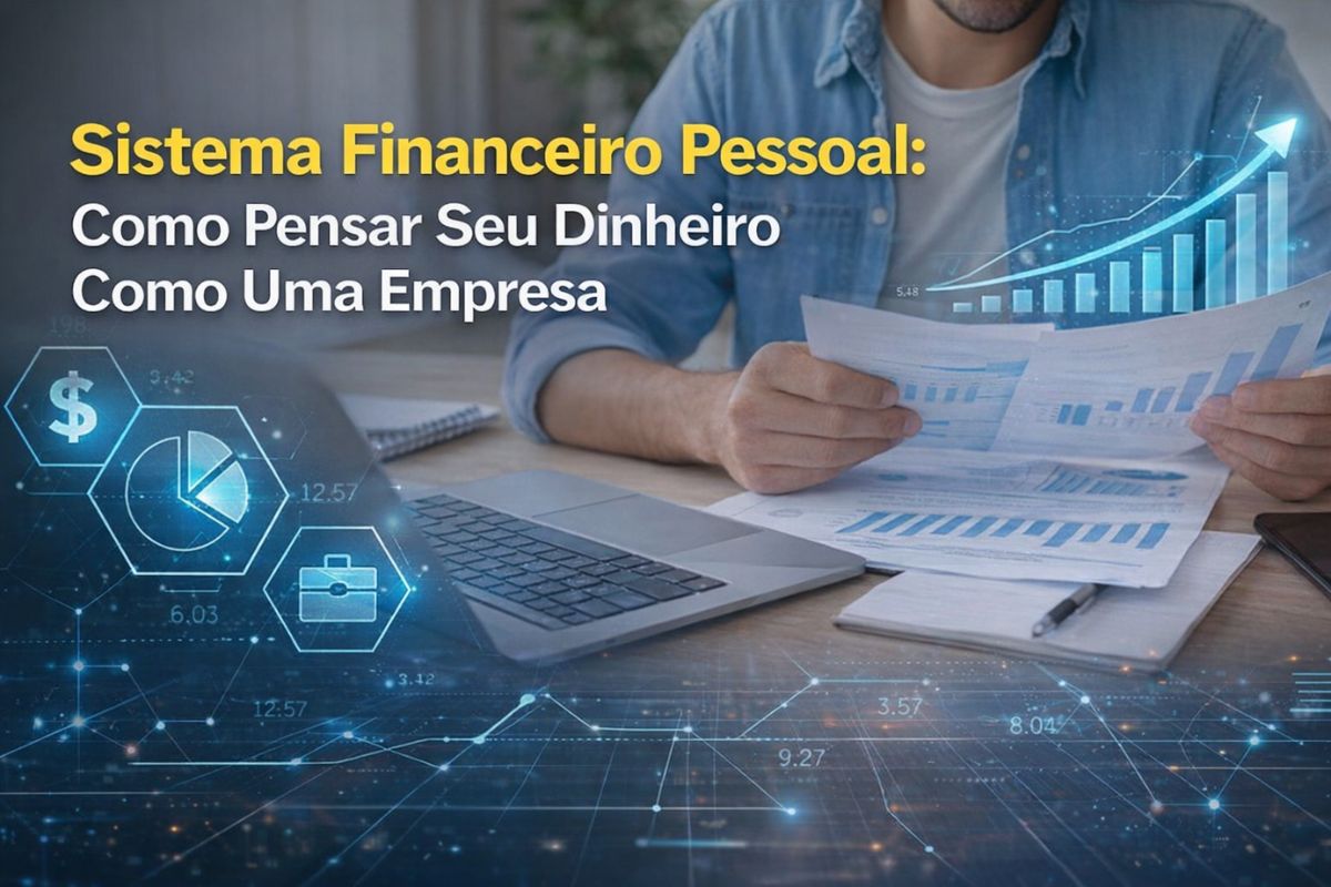 Sistema Financeiro Pessoal: Por Que Tratar Seu Dinheiro Como Uma Estrutura Muda Tudo